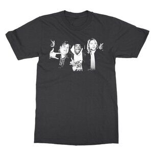 Chris Farley Kurt Cobain Pac Hanging Out Funny T-Shirt 73